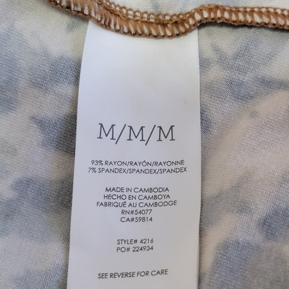 CAbi Style #4216 Driver's Seat Selma Cheetah Print Midi Mobwife Dress Sz M NEW - Picture 16 of 16